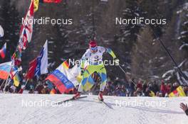 24.01.2016, Antholz, Italy (ITA): Jakov Fak (SLO) -  IBU world cup biathlon, relay men, Antholz (ITA). www.nordicfocus.com. © Manzoni/NordicFocus. Every downloaded picture is fee-liable.