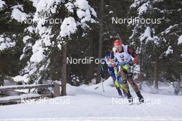 24.01.2016, Antholz, Italy (ITA): Arnd Peiffer (GER) -  IBU world cup biathlon, relay men, Antholz (ITA). www.nordicfocus.com. © Manzoni/NordicFocus. Every downloaded picture is fee-liable.