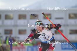 24.01.2016, Antholz, Italy (ITA): Dominik Landertinger (AUT) -  IBU world cup biathlon, relay men, Antholz (ITA). www.nordicfocus.com. © Manzoni/NordicFocus. Every downloaded picture is fee-liable.