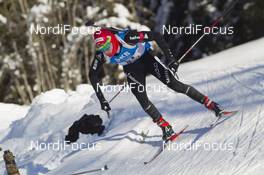 22.01.2016, Antholz, Italy (ITA): Jeremy Finello (SUI) -  IBU world cup biathlon, sprint men, Antholz (ITA). www.nordicfocus.com. © Manzoni/NordicFocus. Every downloaded picture is fee-liable.