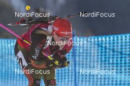 21.01.2016, Antholz, Italy (ITA): Franziska Hildebrand (GER) -  IBU world cup biathlon, sprint women, Antholz (ITA). www.nordicfocus.com. © Manzoni/NordicFocus. Every downloaded picture is fee-liable.