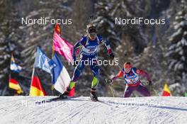 21.01.2016, Antholz, Italy (ITA): Marie Dorin (FRA) -  IBU world cup biathlon, sprint women, Antholz (ITA). www.nordicfocus.com. © Manzoni/NordicFocus. Every downloaded picture is fee-liable.