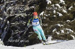21.01.2016, Antholz, Italy (ITA): Juliya Dzhyma (UKR) -  IBU world cup biathlon, sprint women, Antholz (ITA). www.nordicfocus.com. © Manzoni/NordicFocus. Every downloaded picture is fee-liable.
