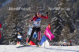 21.01.2016, Antholz, Italy (ITA): Megan Tandy (CAN) -  IBU world cup biathlon, sprint women, Antholz (ITA). www.nordicfocus.com. © Manzoni/NordicFocus. Every downloaded picture is fee-liable.