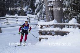 21.01.2016, Antholz, Italy (ITA): Victoria Padial Hernandez (ESP) -  IBU world cup biathlon, sprint women, Antholz (ITA). www.nordicfocus.com. © Manzoni/NordicFocus. Every downloaded picture is fee-liable.
