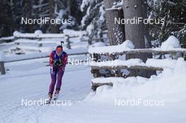 21.01.2016, Antholz, Italy (ITA): Annalies Cook (USA) -  IBU world cup biathlon, sprint women, Antholz (ITA). www.nordicfocus.com. © Manzoni/NordicFocus. Every downloaded picture is fee-liable.