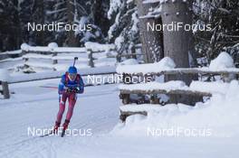 21.01.2016, Antholz, Italy (ITA): Daria Virolaynen (RUS) -  IBU world cup biathlon, sprint women, Antholz (ITA). www.nordicfocus.com. © Manzoni/NordicFocus. Every downloaded picture is fee-liable.