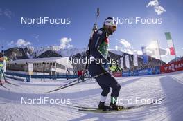 20.01.2016, Antholz, Italy (ITA): Thomas Bormolini (ITA) -  IBU world cup biathlon, training, Antholz (ITA). www.nordicfocus.com. © Manzoni/NordicFocus. Every downloaded picture is fee-liable.