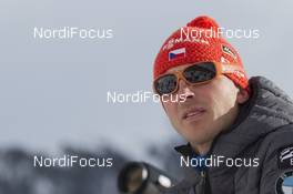 20.01.2016, Antholz, Italy (ITA): Ondrej Rybar (CZE), head coach women -  IBU world cup biathlon, training, Antholz (ITA). www.nordicfocus.com. © Manzoni/NordicFocus. Every downloaded picture is fee-liable.