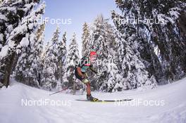 20.01.2016, Antholz, Italy (ITA): Johannes Kuehn (GER) -  IBU world cup biathlon, training, Antholz (ITA). www.nordicfocus.com. © Manzoni/NordicFocus. Every downloaded picture is fee-liable.