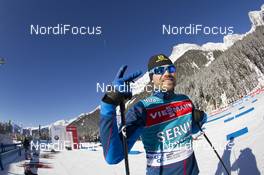 21.01.2016, Antholz, Italy (ITA): Guillaume Robert (FRA), Salomon race service -  IBU world cup biathlon, training, Antholz (ITA). www.nordicfocus.com. © Manzoni/NordicFocus. Every downloaded picture is fee-liable.