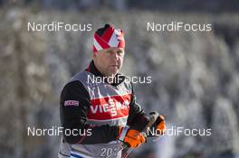 20.01.2016, Antholz, Italy (ITA): Walter Hoerl (AUT), coach team Austria -  IBU world cup biathlon, training, Antholz (ITA). www.nordicfocus.com. © Manzoni/NordicFocus. Every downloaded picture is fee-liable.