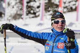 19.01.2016, Antholz, Italy (ITA): Coline Varcin (FRA) -  IBU world cup biathlon, training, Antholz (ITA). www.nordicfocus.com. © Manzoni/NordicFocus. Every downloaded picture is fee-liable.