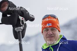 20.01.2016, Antholz, Italy (ITA): Marko Laaksonen (FIN), Headcoach Team Finland -  IBU world cup biathlon, training, Antholz (ITA). www.nordicfocus.com. © Manzoni/NordicFocus. Every downloaded picture is fee-liable.