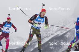 06.02.2016, Canmore, Canada (CAN): Arnd Peiffer (GER) -  IBU world cup biathlon, mass men, Canmore (CAN). www.nordicfocus.com. © Manzoni/NordicFocus. Every downloaded picture is fee-liable.