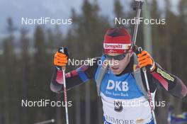06.02.2016, Canmore, Canada (CAN): Simon Eder (AUT) -  IBU world cup biathlon, mass men, Canmore (CAN). www.nordicfocus.com. © Manzoni/NordicFocus. Every downloaded picture is fee-liable.