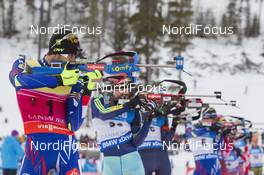 06.02.2016, Canmore, Canada (CAN): Martin Fourcade (FRA) -  IBU world cup biathlon, mass men, Canmore (CAN). www.nordicfocus.com. © Manzoni/NordicFocus. Every downloaded picture is fee-liable.
