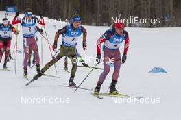 06.02.2016, Canmore, Canada (CAN): Anton Shipulin (RUS), Simon Schempp (GER), Evgeniy Garanichev (RUS), (l-r) -  IBU world cup biathlon, mass men, Canmore (CAN). www.nordicfocus.com. © Manzoni/NordicFocus. Every downloaded picture is fee-liable.