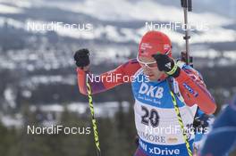 06.02.2016, Canmore, Canada (CAN): Tim Burke (USA) -  IBU world cup biathlon, mass men, Canmore (CAN). www.nordicfocus.com. © Manzoni/NordicFocus. Every downloaded picture is fee-liable.