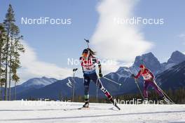 07.02.2016, Canmore, Canada (CAN): Dorothea Wierer (ITA) -  IBU world cup biathlon, relay mixed, Canmore (CAN). www.nordicfocus.com. © Manzoni/NordicFocus. Every downloaded picture is fee-liable.