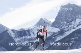 07.02.2016, Canmore, Canada (CAN): Aita Gasparin (SUI) -  IBU world cup biathlon, relay mixed, Canmore (CAN). www.nordicfocus.com. © Manzoni/NordicFocus. Every downloaded picture is fee-liable.