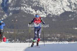 07.02.2016, Canmore, Canada (CAN): Lukas Hofer (ITA) -  IBU world cup biathlon, relay mixed, Canmore (CAN). www.nordicfocus.com. © Manzoni/NordicFocus. Every downloaded picture is fee-liable.