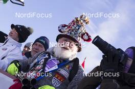 07.02.2016, Canmore, Canada (CAN): Event Feature: Superfan Norbert (GER) -  IBU world cup biathlon, relay mixed, Canmore (CAN). www.nordicfocus.com. © Manzoni/NordicFocus. Every downloaded picture is fee-liable.