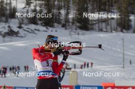 07.02.2016, Canmore, Canada (CAN): Brendan Green (CAN) -  IBU world cup biathlon, relay mixed, Canmore (CAN). www.nordicfocus.com. © Manzoni/NordicFocus. Every downloaded picture is fee-liable.