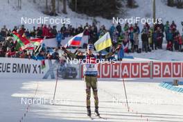 07.02.2016, Canmore, Canada (CAN): Simon Schempp (GER) -  IBU world cup biathlon, relay mixed, Canmore (CAN). www.nordicfocus.com. © Manzoni/NordicFocus. Every downloaded picture is fee-liable.