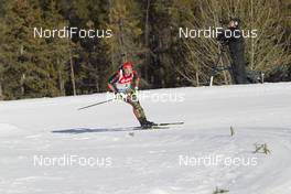 07.02.2016, Canmore, Canada (CAN): Arnd Peiffer (GER) -  IBU world cup biathlon, relay mixed, Canmore (CAN). www.nordicfocus.com. © Manzoni/NordicFocus. Every downloaded picture is fee-liable.