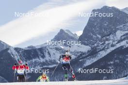 07.02.2016, Canmore, Canada (CAN): Sarah Beaudry (CAN), Karin Oberhofer (ITA), (l-r) -  IBU world cup biathlon, relay mixed, Canmore (CAN). www.nordicfocus.com. © Manzoni/NordicFocus. Every downloaded picture is fee-liable.