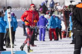 07.02.2016, Canmore, Canada (CAN): Simon Eder (AUT) -  IBU world cup biathlon, single mixed relay, Canmore (CAN). www.nordicfocus.com. © Manzoni/NordicFocus. Every downloaded picture is fee-liable.