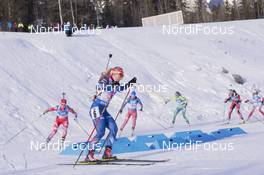 07.02.2016, Canmore, Canada (CAN): Lucie Charvatova (CZE) -  IBU world cup biathlon, single mixed relay, Canmore (CAN). www.nordicfocus.com. © Manzoni/NordicFocus. Every downloaded picture is fee-liable.