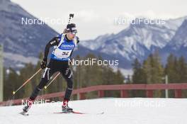 04.02.2016, Canmore, Canada (CAN): Mario Dolder (SUI) -  IBU world cup biathlon, sprint men, Canmore (CAN). www.nordicfocus.com. © Manzoni/NordicFocus. Every downloaded picture is fee-liable.
