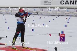 05.02.2016, Canmore, Canada (CAN): Franziska Preuss (GER) -  IBU world cup biathlon, sprint women, Canmore (CAN). www.nordicfocus.com. © Manzoni/NordicFocus. Every downloaded picture is fee-liable.