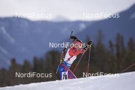 05.02.2016, Canmore, Canada (CAN): Joanne Reid (USA) -  IBU world cup biathlon, sprint women, Canmore (CAN). www.nordicfocus.com. © Manzoni/NordicFocus. Every downloaded picture is fee-liable.