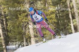 05.02.2016, Canmore, Canada (CAN): Olga Podchufarova (RUS) -  IBU world cup biathlon, sprint women, Canmore (CAN). www.nordicfocus.com. © Manzoni/NordicFocus. Every downloaded picture is fee-liable.