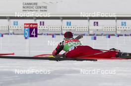 03.02.2016, Canmore, Canada (CAN): Simon Eder (AUT) -  IBU world cup biathlon, training, Canmore (CAN). www.nordicfocus.com. © Manzoni/NordicFocus. Every downloaded picture is fee-liable.