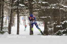 13.02.2016, Presque Isle, United States of America (USA): Quentin Fillon Maillet (FRA) -  IBU world cup biathlon, relay men, Presque Isle (USA). www.nordicfocus.com. © Manzoni/NordicFocus. Every downloaded picture is fee-liable.