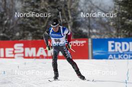 11.02.2016, Presque Isle, United States of America (USA): Junji Nagai (JPN) -  IBU world cup biathlon, sprint men, Presque Isle (USA). www.nordicfocus.com. © Manzoni/NordicFocus. Every downloaded picture is fee-liable.