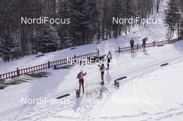 09.02.2016, Presque Isle, United States of America (USA): Event Feature: Track atmosphere -  IBU world cup biathlon, training, Presque Isle (USA). www.nordicfocus.com. © Manzoni/NordicFocus. Every downloaded picture is fee-liable.