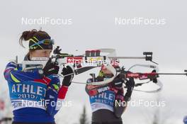 10.02.2016, Presque Isle, United States of America (USA): Anais Chevalier (FRA) -  IBU world cup biathlon, training, Presque Isle (USA). www.nordicfocus.com. © Manzoni/NordicFocus. Every downloaded picture is fee-liable.
