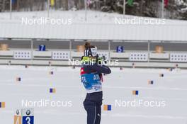 10.02.2016, Presque Isle, United States of America (USA): Karin Oberhofer (ITA) -  IBU world cup biathlon, training, Presque Isle (USA). www.nordicfocus.com. © Manzoni/NordicFocus. Every downloaded picture is fee-liable.