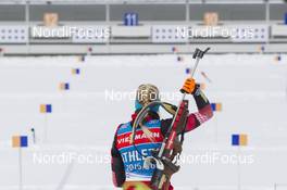 10.02.2016, Presque Isle, United States of America (USA): Lisa Theresa Hauser (AUT) -  IBU world cup biathlon, training, Presque Isle (USA). www.nordicfocus.com. © Manzoni/NordicFocus. Every downloaded picture is fee-liable.