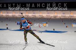 19.03.2016, Khanty-Mansiysk, Russia (RUS): Erik Lesser (GER) -  IBU world cup biathlon, pursuit men, Khanty-Mansiysk (RUS). www.nordicfocus.com. © Tumashov/NordicFocus. Every downloaded picture is fee-liable.