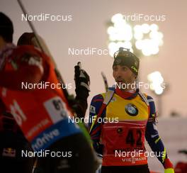 18.03.2016, Khanty-Mansiysk, Russia (RUS): Martin Fourcade (FRA) -  IBU world cup biathlon, sprint men, Khanty-Mansiysk (RUS). www.nordicfocus.com. © Tumashov/NordicFocus. Every downloaded picture is fee-liable.