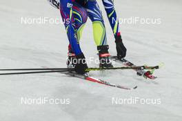 18.03.2016, Khanty-Mansiysk, Russia (RUS): Martin Fourcade (FRA) -  IBU world cup biathlon, sprint men, Khanty-Mansiysk (RUS). www.nordicfocus.com. © Manzoni/NordicFocus. Every downloaded picture is fee-liable.