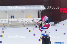 17.03.2016, Khanty-Mansiysk, Russia (RUS): Ingrid Landmark Tandrevold (NOR) -  IBU world cup biathlon, sprint women, Khanty-Mansiysk (RUS). www.nordicfocus.com. © Manzoni/NordicFocus. Every downloaded picture is fee-liable.