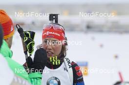 17.03.2016, Khanty-Mansiysk, Russia (RUS): Laura Dahlmeier (GER) -  IBU world cup biathlon, sprint women, Khanty-Mansiysk (RUS). www.nordicfocus.com. © Manzoni/NordicFocus. Every downloaded picture is fee-liable.