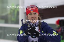 17.03.2016, Khanty-Mansiysk, Russia (RUS): Yuliia Dzhima (UKR) -  IBU world cup biathlon, sprint women, Khanty-Mansiysk (RUS). www.nordicfocus.com. © Manzoni/NordicFocus. Every downloaded picture is fee-liable.
